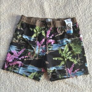 Billabong Men's Tropical Swim Shorts - Black 🌴🌊